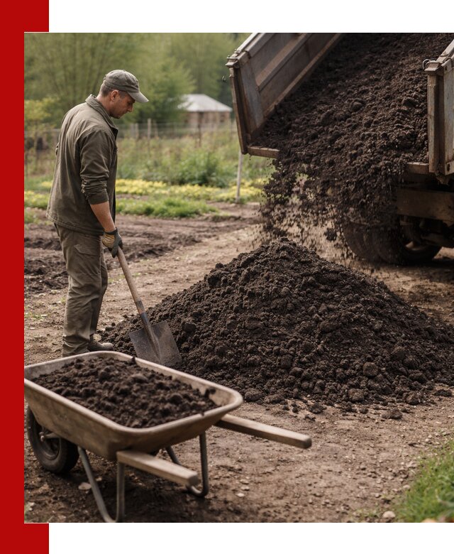 Доставка качественной земли для огорода в Лиски