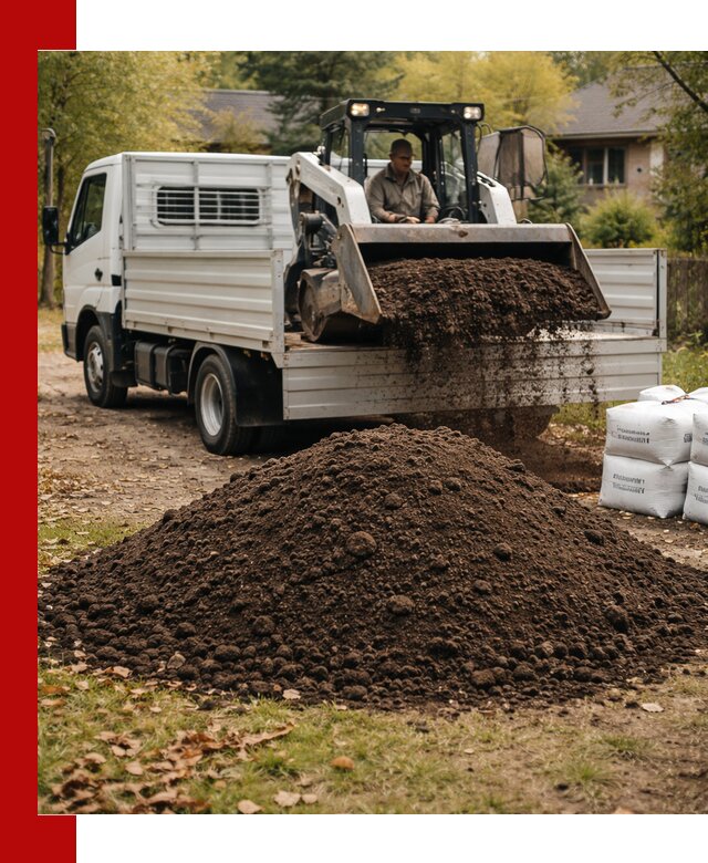 Доставка садовой земли в больших объёмах в Лиски