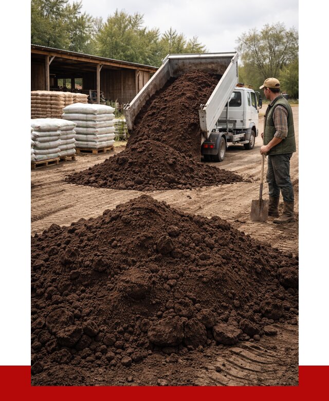 Купить торф с доставкой в Лиски от 4595 р. за куб | ПРОНЕРУДЛск