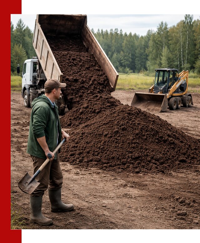 Купить верховой торф с доставкой в Лиски для садоводства и растений