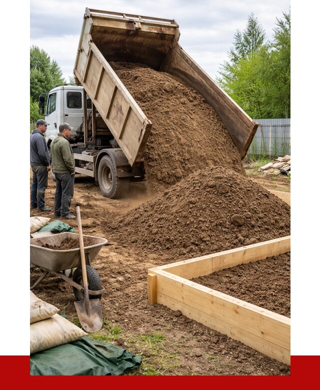 Торфо песчаная смесь в Лиски с доставкой от 2024 р. | ПРОНЕРУДЛск