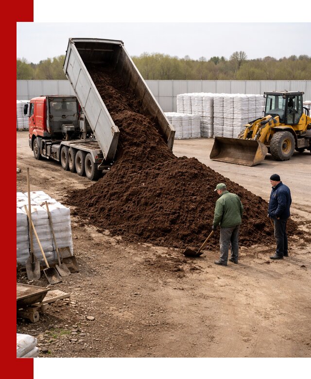 Доставка торфяных смесей оптом и в розницу в Лиски