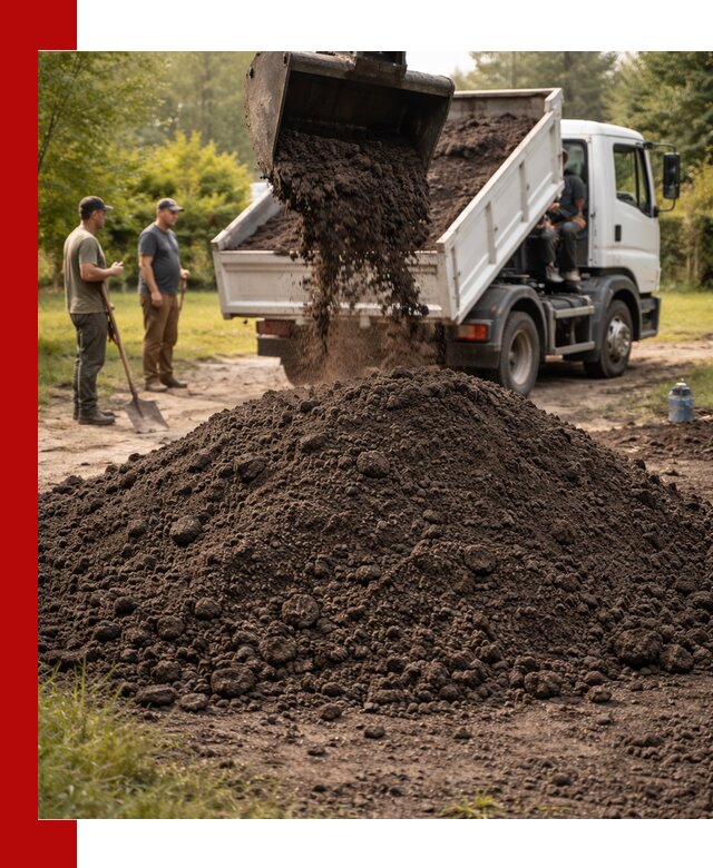 Доставка и продажа чернозема в Лиски оптом и в розницу