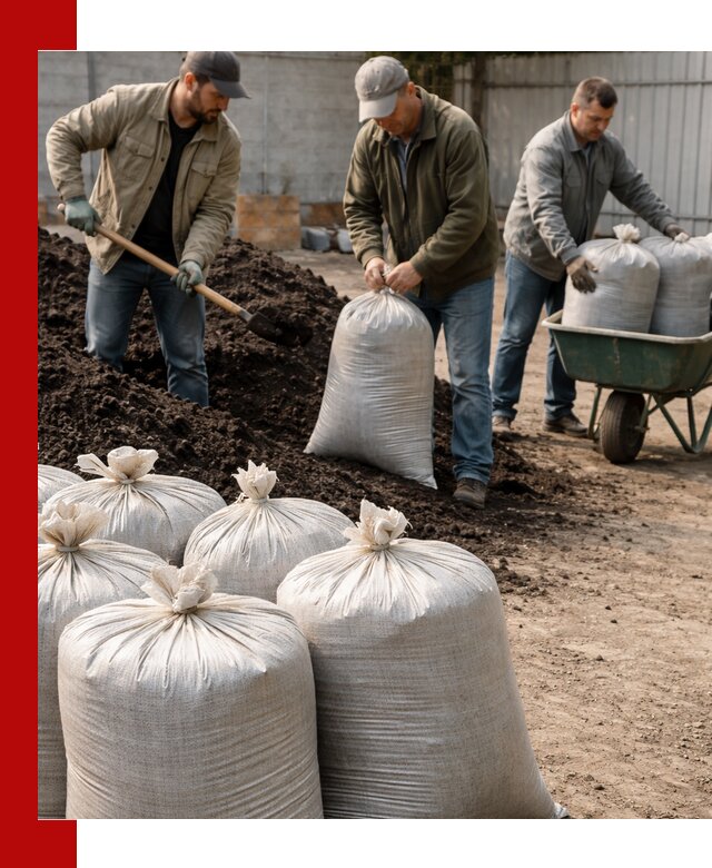 Купить чернозем в мешках с доставкой в Лиски