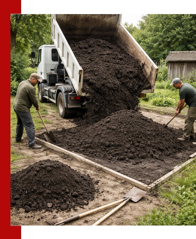 Купить чистый чернозем для огорода с доставкой в Лиски