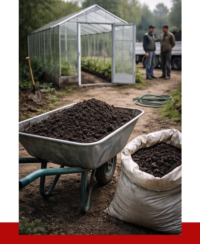 Чернозем для теплицы в Лиски с доставкой от 1641 р. | ПРОНЕРУДЛск