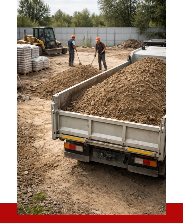 Супесь с доставкой в Лиски от 2681 р. за куб | ПРОНЕРУДЛск