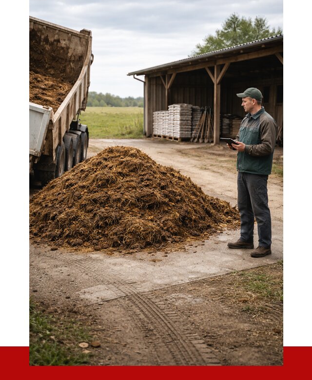 Купить навоз с доставкой в Лиски от 1313 р. за куб | ПРОНЕРУДЛск