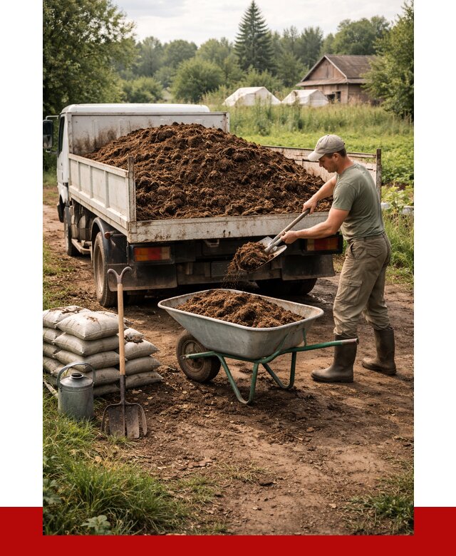 Купить коровий навоз с доставкой в Лиски от 1969 р. | ПРОНЕРУДЛск