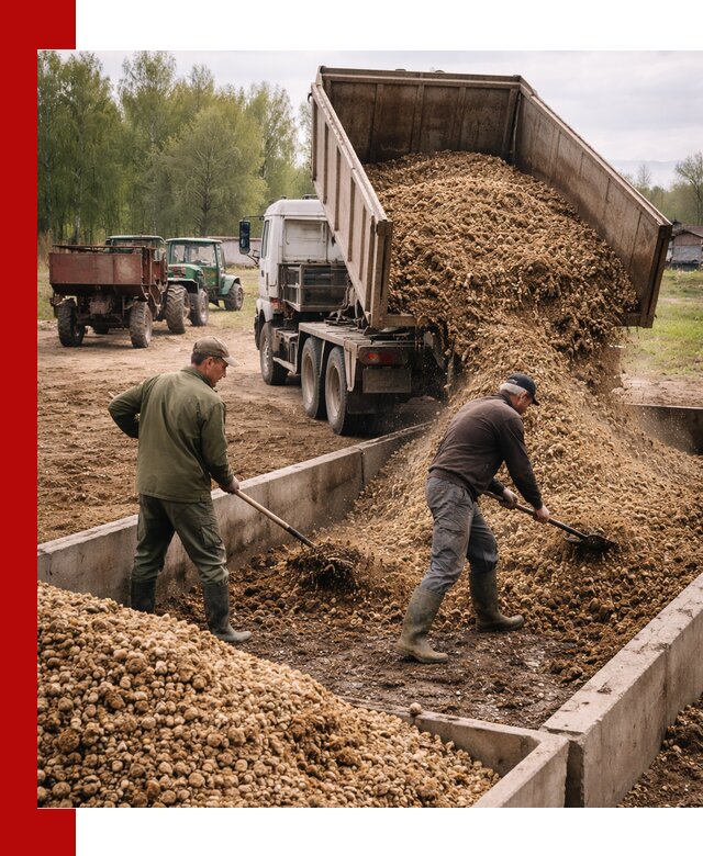 Куриный помет с доставкой в Лиски оптом и в розницу