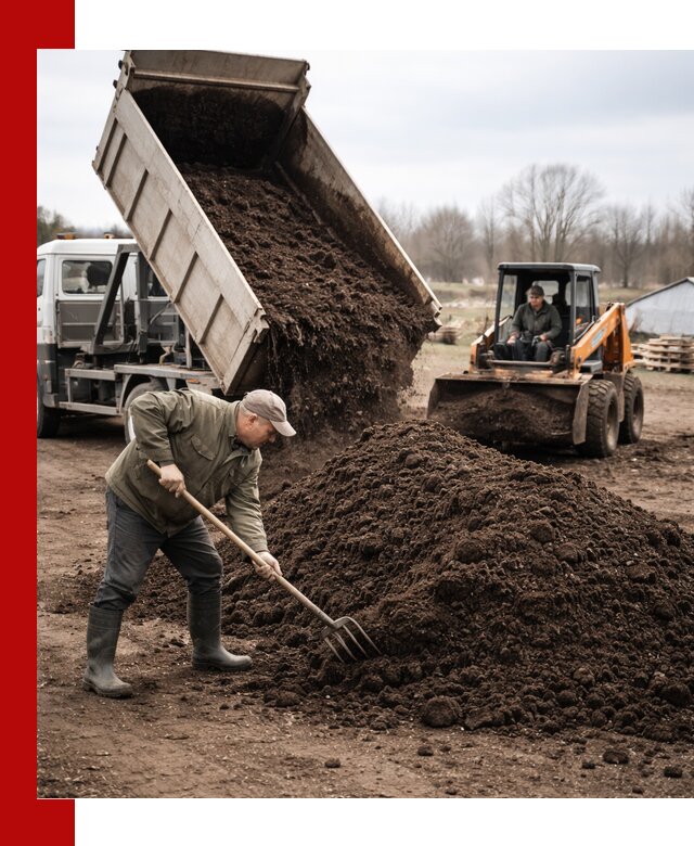 Доставка и продажа перегноя в Лиски быстро и дешево
