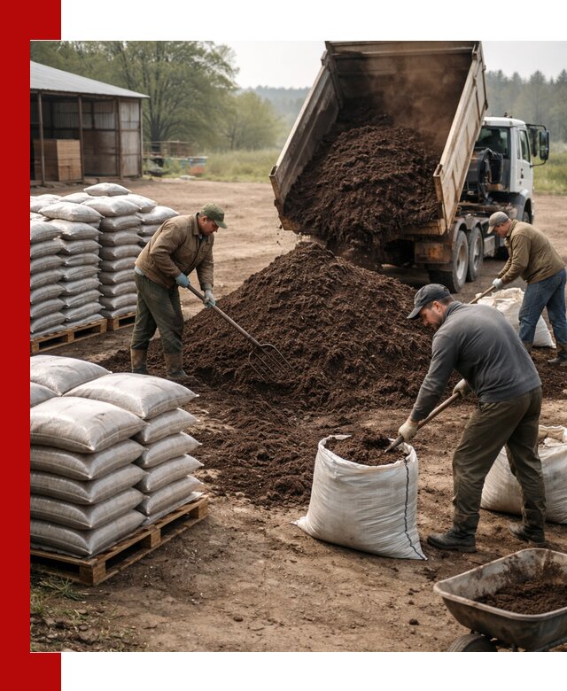 Доставка компоста оптом и в розницу в Лиски