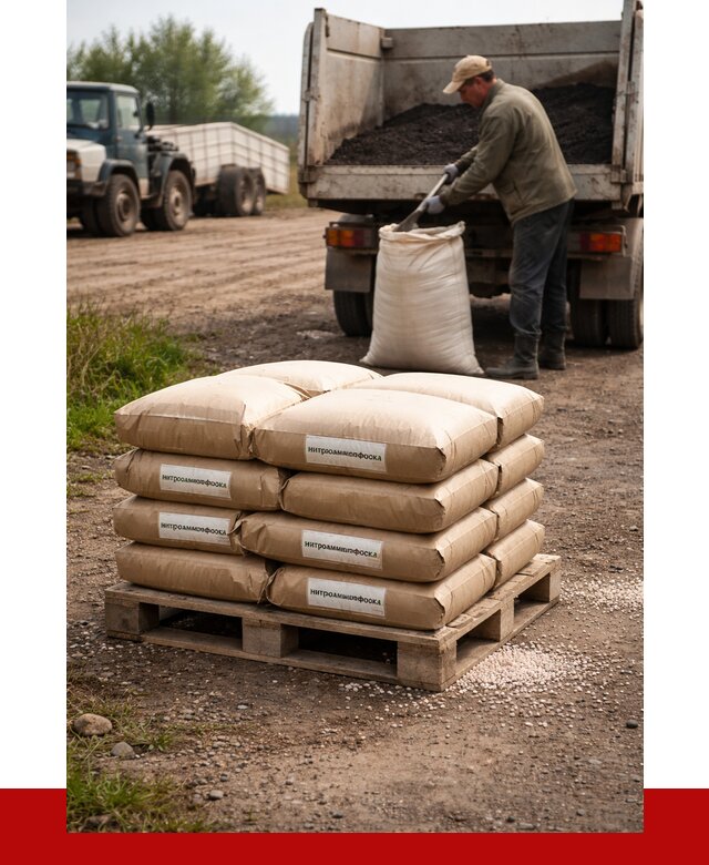 Купить нитроаммофоска в Лиски от 4595 р. за куб | ПРОНЕРУДЛск