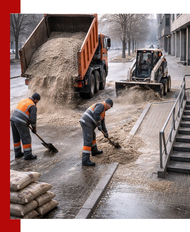 Поставка противогололедных материалов в Лиски