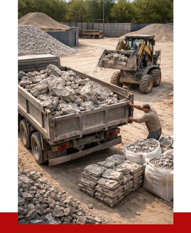 Купить бой бетона с доставкой в Лиски от 5252 р. | ПРОНЕРУДЛск