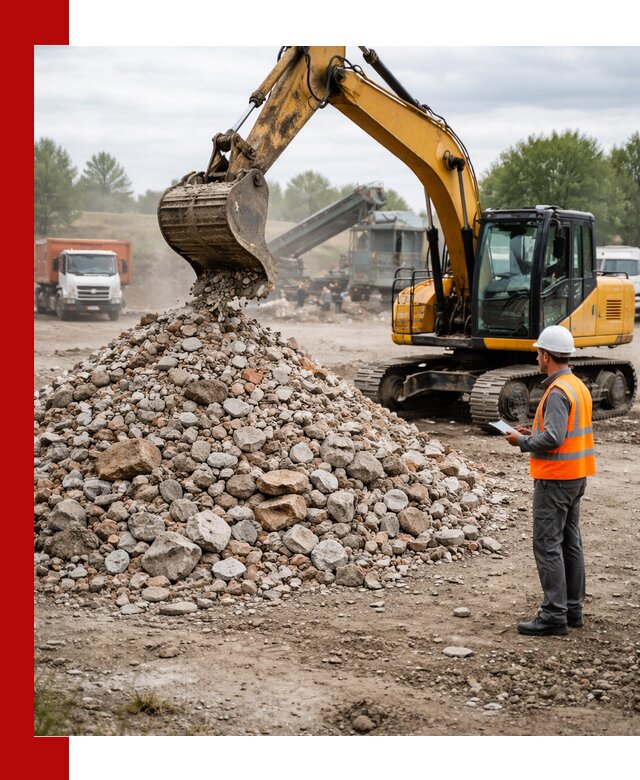 Доставка и вывоз строительного боя в Лиски