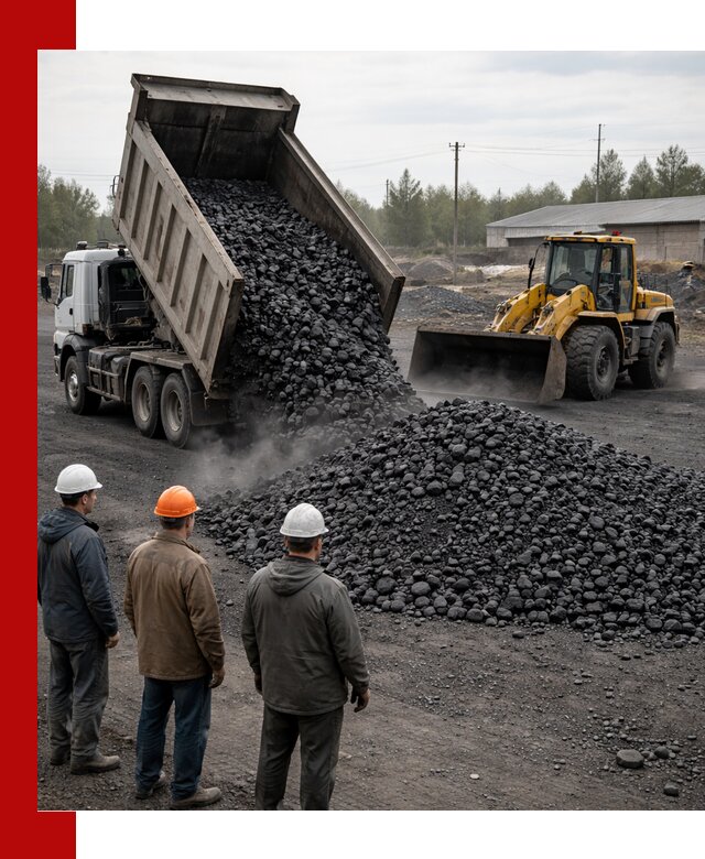 Доставка угля антрацита в Лиски с самосвалами и погрузкой