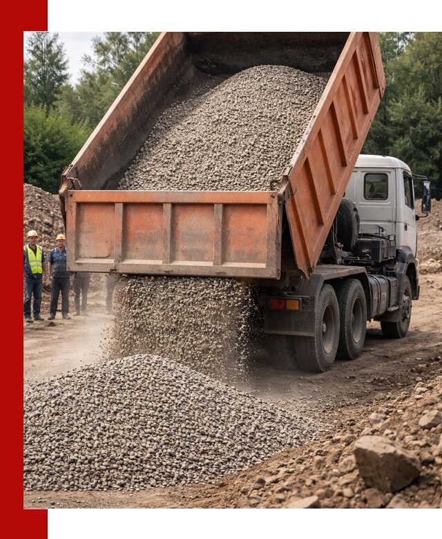 Доставка сыпучих материалов самосвалом в Лиски быстро и надежно