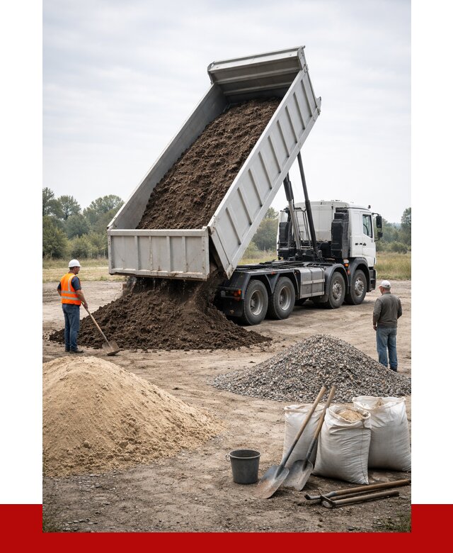 Доставка самосвалом 30 кубов в Лиски от 9300 р. | ПРОНЕРУДЛск