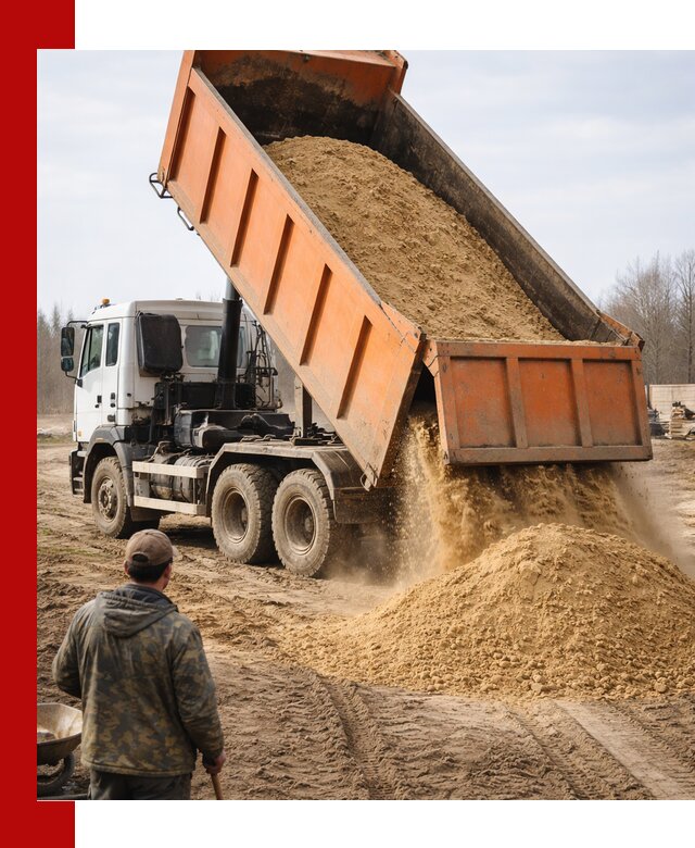 Аренда самосвала 20 тонн для перевозки грузов в Лиски