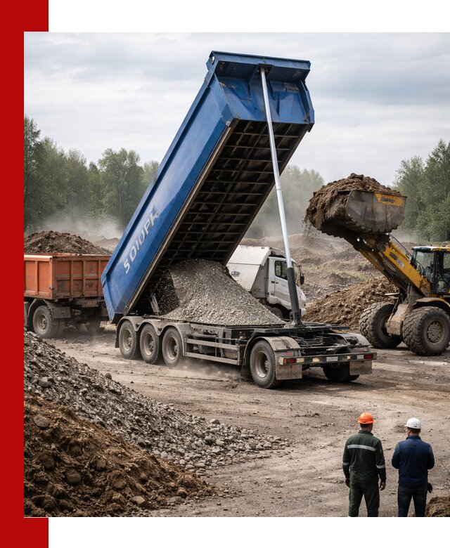 Аренда тонар 40 тонн в Лиски с доставкой материалов