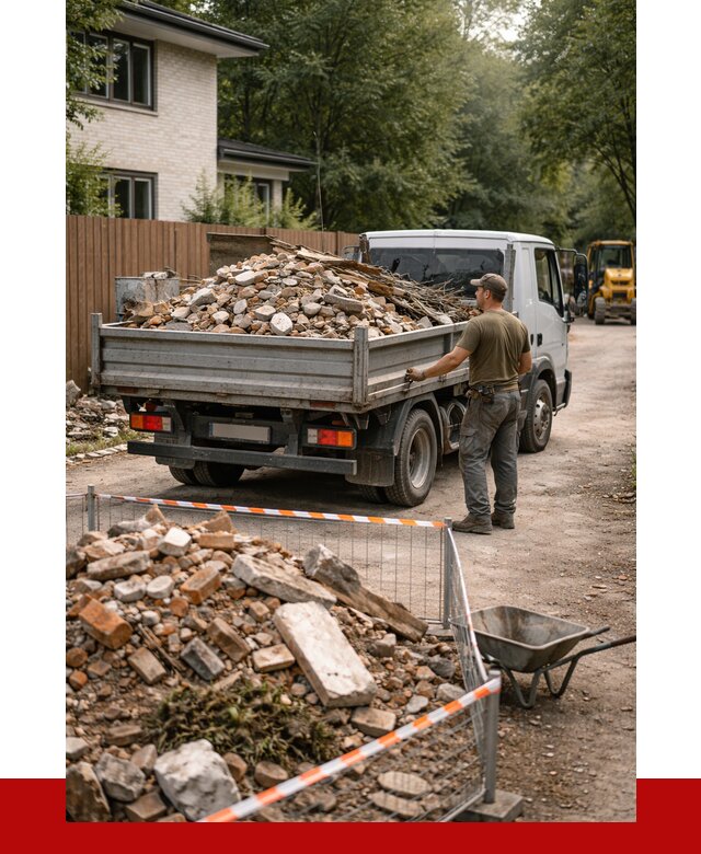 Вывоз строительного мусора с погрузкой в Лиски от 8206 р | ПРОНЕРУДЛск