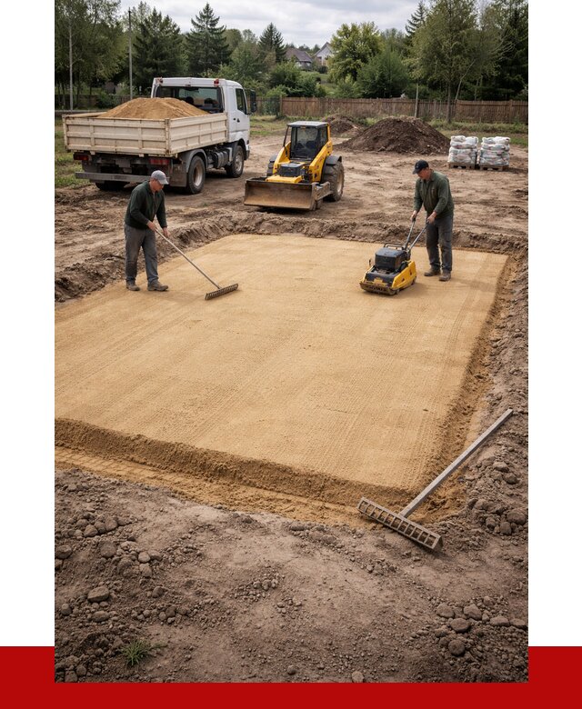 Устройство песчаной подушки в Лиски от 4923 р. ПРОНЕРУДЛск